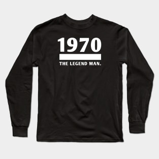 1970 birthday Long Sleeve T-Shirt